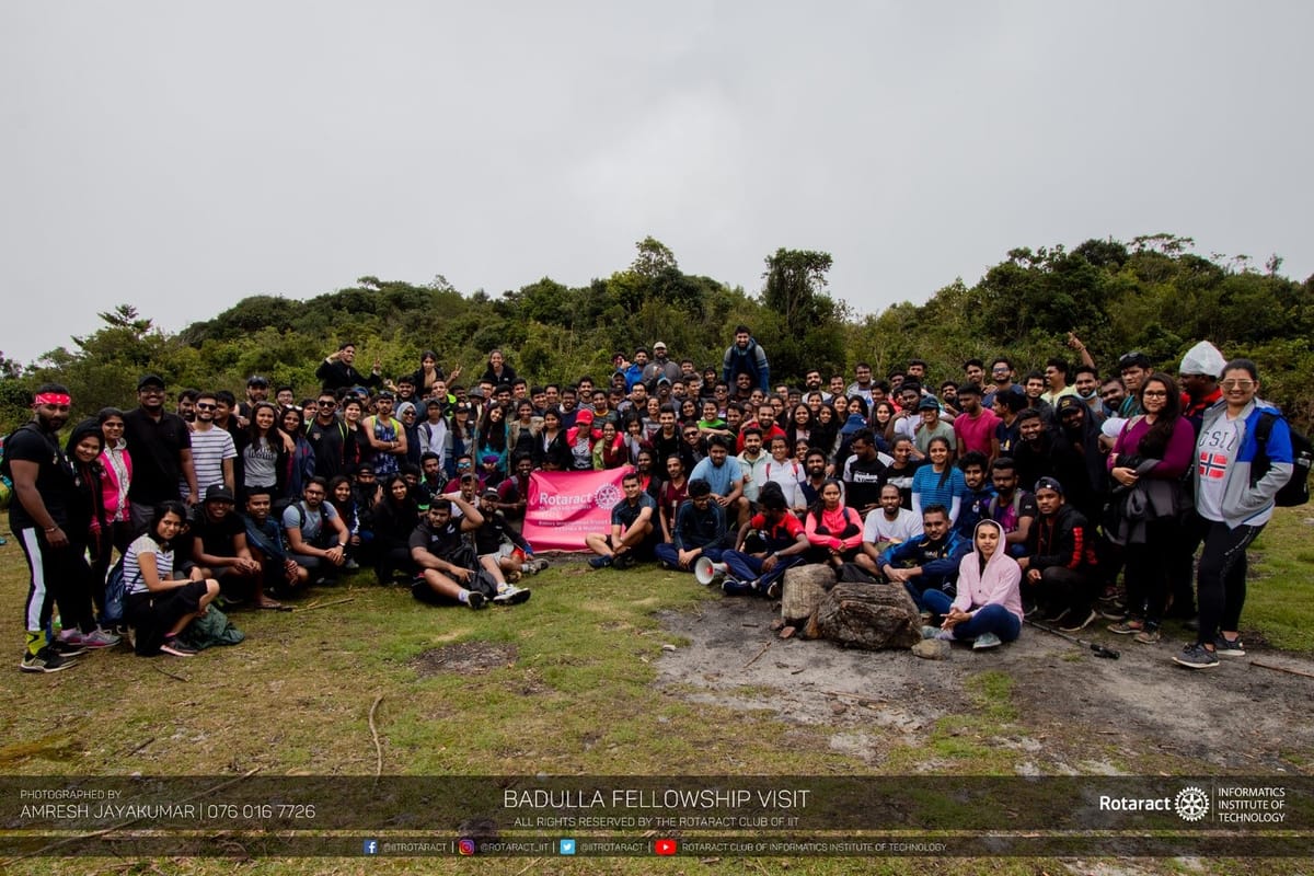 A Journey to the peak of Namunukula - A Fellowship Visit