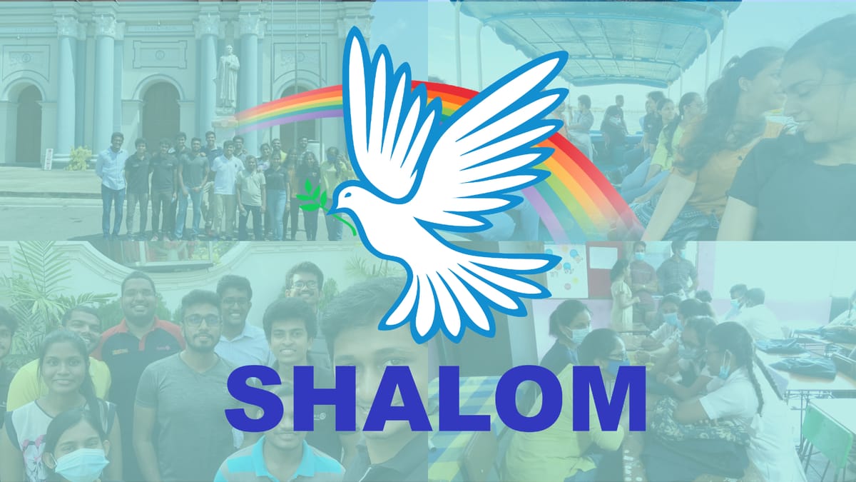 Steering the hidden rainbow in them that is waiting to shine - Shalom