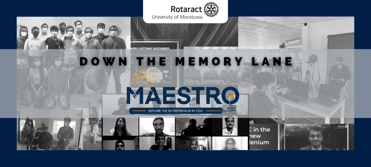 Down the Memory Lane - MAESTRO 2021