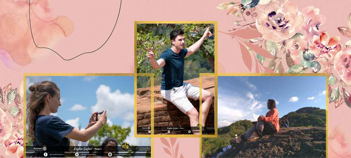 Under the blazing sun...