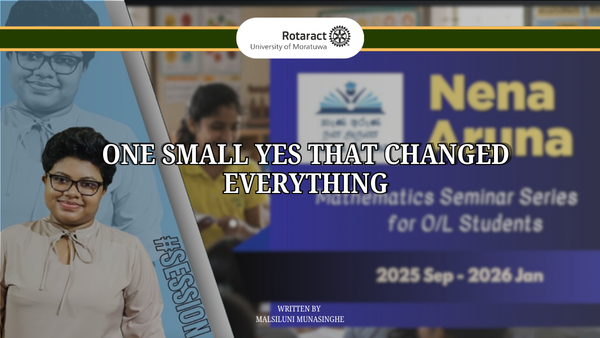 One Small Yes That Changed Everything