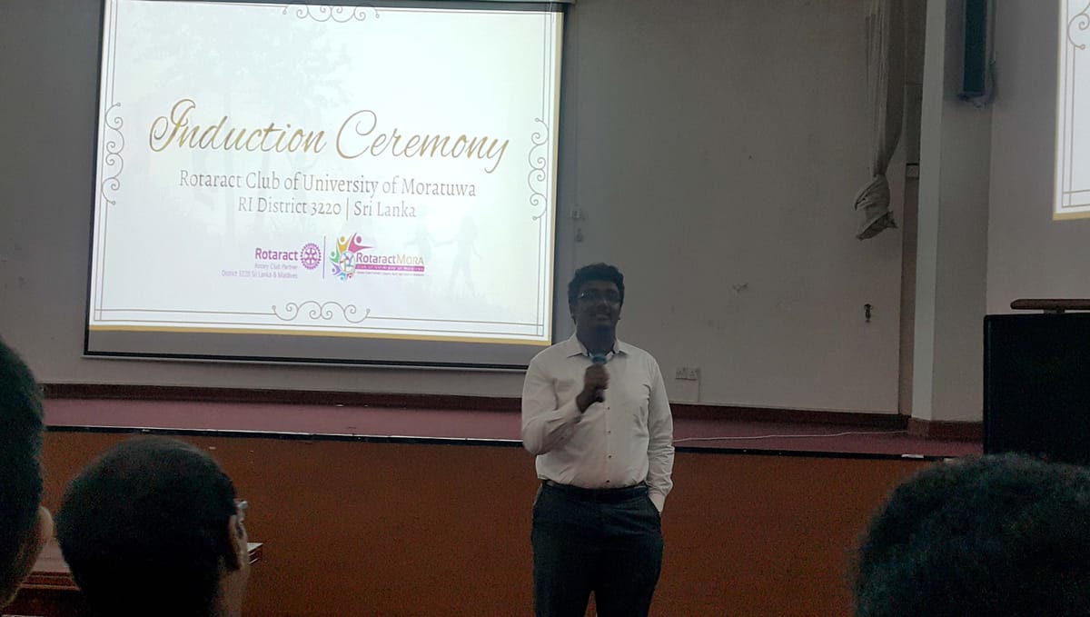 Spreading the Roots of the Rotaract Mora Family - Induction Ceremony 2016