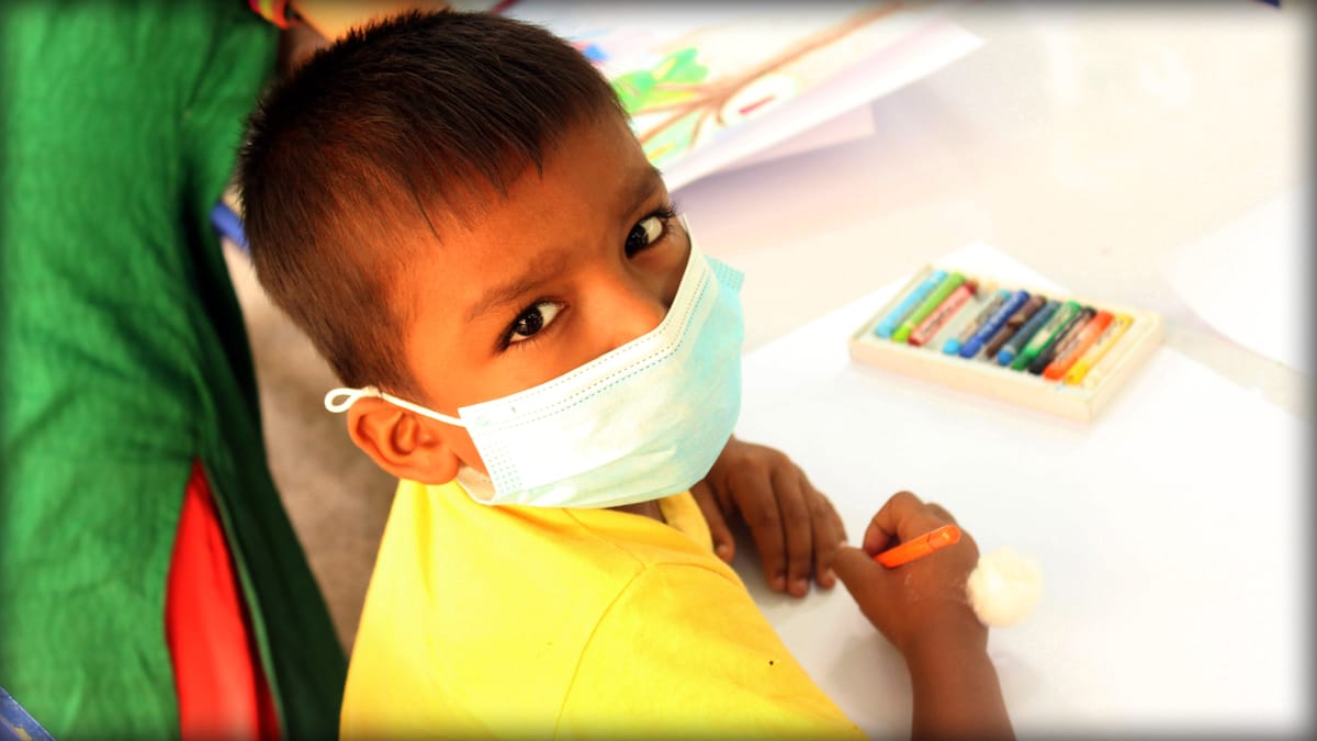 Be The Sunshine Behind A Child's Smile - Colours 2 Hand in Hand