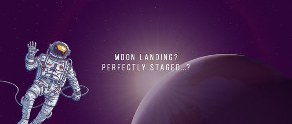Moon Landing? Perfectly staged…?