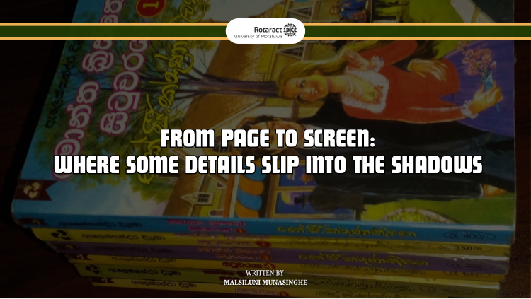 From Page to Screen: Where Some Details Slip Into the Shadows
