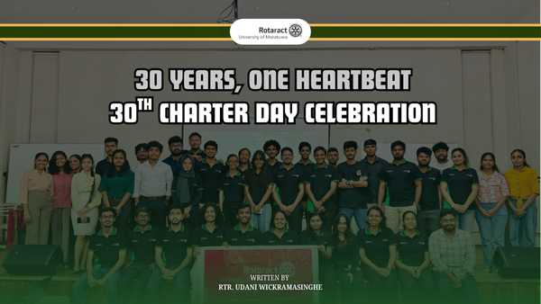 30 Years, One Heartbeat: 30th Charter Day & December General Meeting