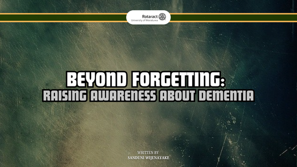 Beyond Forgetting: Raising Awareness About Dementia