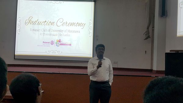 Spreading the Roots of the Rotaract Mora Family - Induction Ceremony 2016