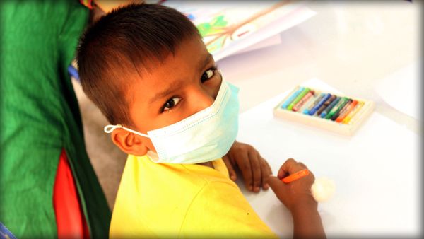 Be The Sunshine Behind A Child's Smile - Colours 2 Hand in Hand